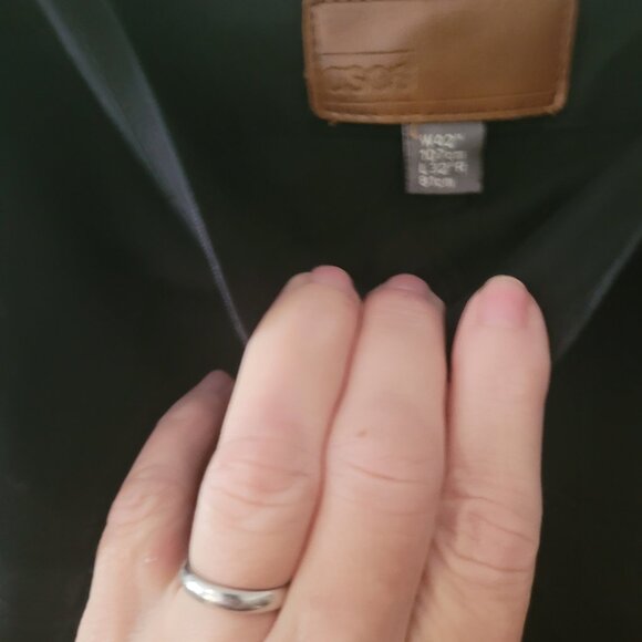 Asos Overalls, Black cotton, size XXL - Picture 4 of 5